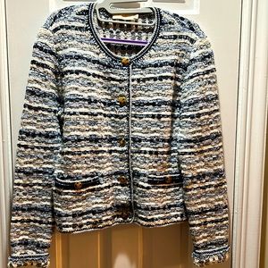 Tory Burch crochet blazer